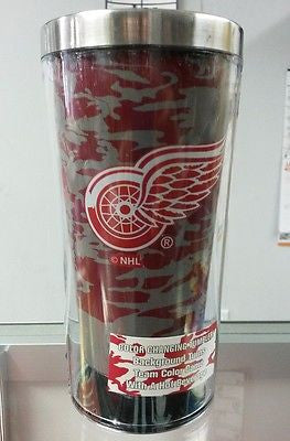 Detroit Red Wings 10oz. Personalized Team Color Wine Tumbler
