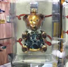 NFL Dallas Cowboys Teddy Bear Ornament