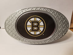 NHL Boston Bruins Metal Diamond Plate Trailer Hitch Cover